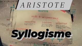 ARISTOTE  Syllogisme [upl. by Allare84]