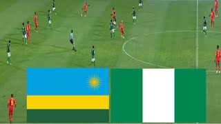 Rwanda  Nigéria Résumé du match 00  Éliminatoires Coupe dAfrique des Nations 2025 [upl. by Akinimod]