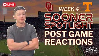 Oklahoma vs Tennessee Post Game Show RecapReactions  Sooner Spotlight Ep 21 [upl. by Quinta]