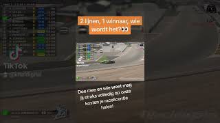 2 lijnen 1 winnaar wie wordt het👀 esports simracing iracing [upl. by Renick]