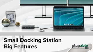 Add Two Big 4K Screens with One Small Docking Station [upl. by Herald]