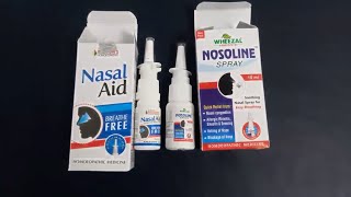 Homeopathic Nasal Sprays [upl. by Eidak632]