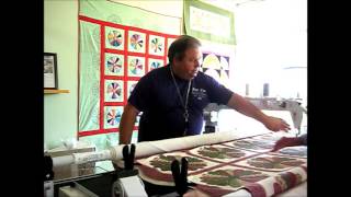 Artistic 26 Long Arm Quilting Demo at Sew Vac amp Long Arm Quilting Kingsport TN [upl. by Eimmelc]