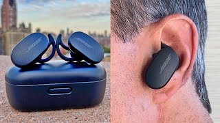 Bose QuietComfort Earbuds review Best noise canceling [upl. by Enaoj421]