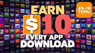 Earn 10 Every Temu App Download with Free Traffic [upl. by Annayr]