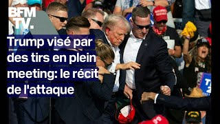 Donald Trump attaqué en plein meeting le film des événements [upl. by Okkin]