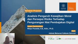 Seminar Proposal Tesis  Adinda Maharani KZ 510493 [upl. by Odlanyar]