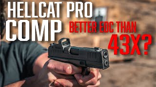 The BEST EDC Hellcat Pro Comp First Shot Impressions [upl. by Sirraj]