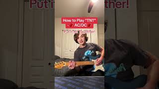 How to Play “TNT”  ACDC [upl. by Amuwkuhc]