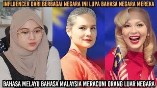 INFLUENCER DARI BERBAGAI NEGARA KECANDUAN BICARA BAHASA MELAYU‼️SAYA SUKA BELAJAR BAHASA MALAYSIA🇲🇾 [upl. by Wilow43]