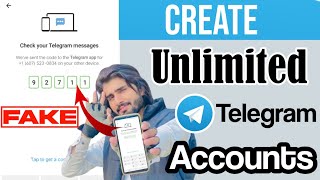 create fake telegram account 2023  telegram fake account kaise banaye [upl. by Arej411]