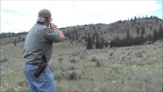 Marlin 336 at 800 yards Montana Vintage Arms Sight offhand [upl. by Nodnas]