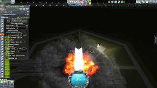 KSP Launchpad Explosion During Launch [upl. by Ennayllek]