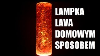 Jak zrobić lampe lava domowym sposobem Eksperymenty w domu  doświadczenia fizyczne [upl. by Yaffit]