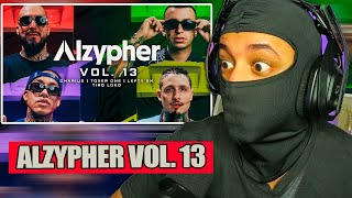 Alzypher Vol 13  Dharius x Toser One x Lefty SM x Tiro Loko  Reaccion en vivo [upl. by Aitan627]