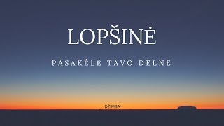 DŽIMBA  Lopšinė pasakėlė tavo delne [upl. by Attalanta82]