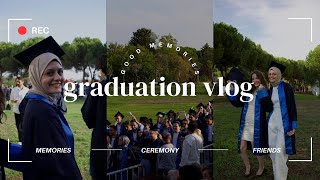 🎓 GRADUATION VLOG  my university memories graduation ceremony 👩🏻‍🎓 [upl. by Gurango]