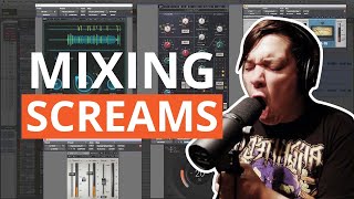 How to Mix Metal Vocals Full Plugin Chain [upl. by Eellek]