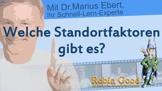 Welche Standortfaktoren gibt es [upl. by Ermanno326]