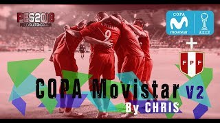 COPA MOVISTAR 2018 V2 SALECCION PERUANA PES2018 PS4 [upl. by Aitnic]