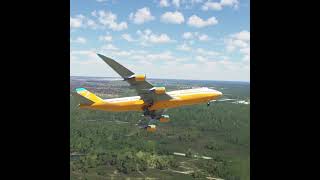 beautiful view of airplanes when landing airport eps 129 [upl. by Laurette]