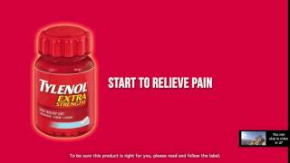 Tylenol Extra Strength  Goes to work fast to relieve headache pain [upl. by Ecirtnuahs506]