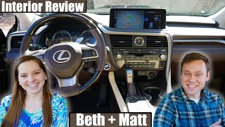 2020 Lexus RX 450hL Interior Review Beth  Matt [upl. by Sieracki520]