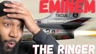 FIRST TIME HEARING Eminem  The Ringer REACTION [upl. by Eissirk790]