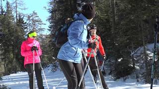 Langlaufen Toblach nach Cortina und zurück [upl. by Doroteya]