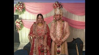 Warangal Collector Amrapali amp Sameer Sharma Grand Wedding in Kashmir  Vanitha News [upl. by Orat]