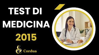 Test Medicina 2015  Commento quesiti MATEMATICA e FISICA [upl. by Hagi]