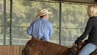 Texas Horse Report Reining Training Session [upl. by Dimond]