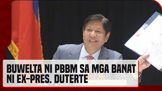 PBBM bumuwelta sa mga banat ni expres Duterte sa kanya sa idinaos na prayer rally ng SMNI [upl. by Engel713]