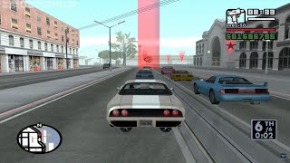 San Fierro Hills presented in 60 seconds New Best Time 447  Race Tournament  GTA San Andreas [upl. by Neret557]