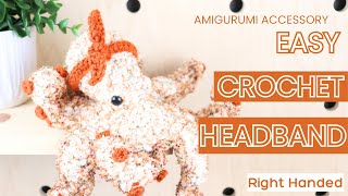 Crochet Headband Free Pattern  Easy Crochet Headband  Crochet Headband  Crochet Headband Tutorial [upl. by Aniret189]