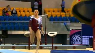 Larisa Iordache  Vault 2014 Doha World Cup [upl. by Mirth]