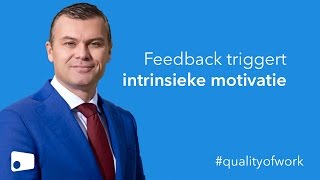 Remco Misset Steens amp Partners quotFeedback triggert intrinsieke motivatiequot [upl. by Finley]