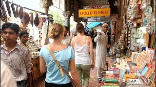 4K Walking through Mumbais Colaba causeway market  Colaba Causeway  August 2024 mumbai colaba [upl. by Kera]