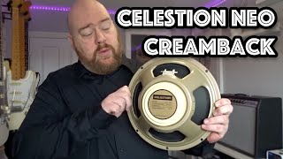 Celestion NEO Creamback Vs Celestion VType in a Fender 68 Custom Deluxe Reverb [upl. by Iretak]