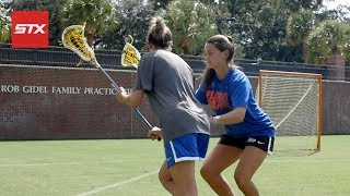 How to Approaching an Attacker in Lacrosse [upl. by Enier]