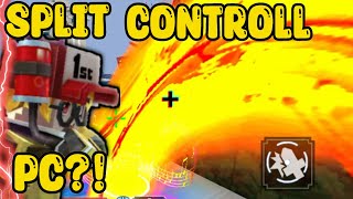 SPLIT Controller is OP in PC 😰 Blockman GO [upl. by Einehpets]