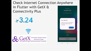 Flutter 324 Check Internet Connection Anywhere in Flutter with GetX amp Connectivity Plus [upl. by Rocky374]