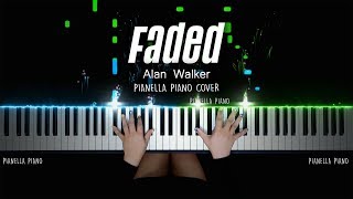 Alan Walker  FADED  PIANO COVER by Pianella Piano [upl. by Anilahs]