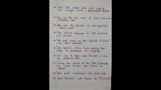 Delhi sultanates important bits in social 7Th class for all competitive exams part 1 [upl. by Ojela188]