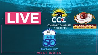 🔴 LIVE CCC v Leeward Islands  CG United Super50 2024 [upl. by Nahama582]