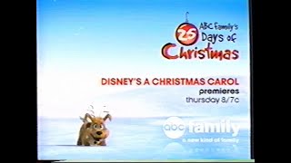 ABC Family quot25 Days of Christmasquot Commercial Breaks Dec 2012 [upl. by Zackariah]