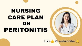 Nursing Care plan on peritonitis Ncp mgm nursinglife nursingstudent share careplan [upl. by Idoux]