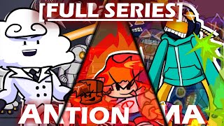 FULL SERIES Whitty vs Boyfriend Fire Fight Friday Night Funkin Animation [upl. by Adidnac]