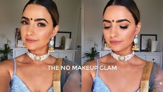 quotNO MAKEUPquot MAKEUP LOOK FOR INDIAN PARTIES DIWALI TUTORIAL Preet Aujla [upl. by Ninetta340]