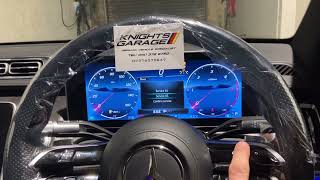 MERCEDESBENZ S223  SCLASS 2022  SERVICE LIGHT RESET  KNIGHTS GARAGE [upl. by Haduhey]